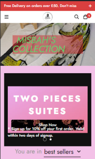 Android application Misbah's Collection screenshort