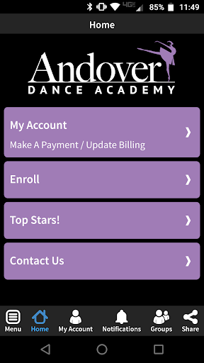 Andover Dance Academy Screen 2