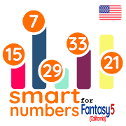 smart numbers for Fantasy 5(California)