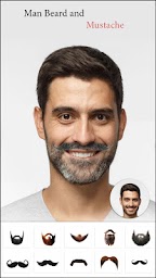 Man Hair style:Beard:Glasses&Live Beard Camera