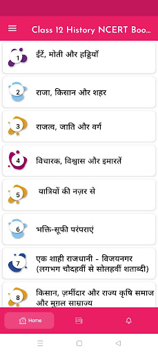Class 12 History Book Screen 2