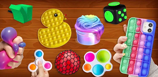 Pop it Fidget Toys 3D Games