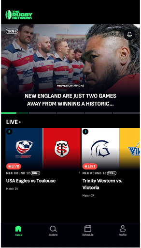 Screenshot of The Rugby Network