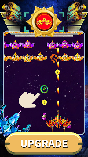 Android application Space Chicken Invaders screenshort