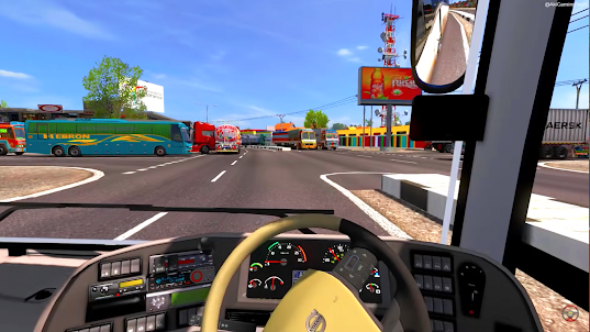 미국 버스 게임 운전 시뮬레이션