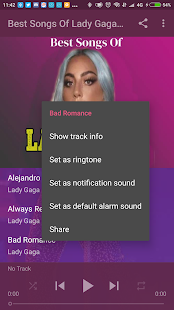 Best Songs Of Lady Gaga Offline 1.1 APK screenshots 3