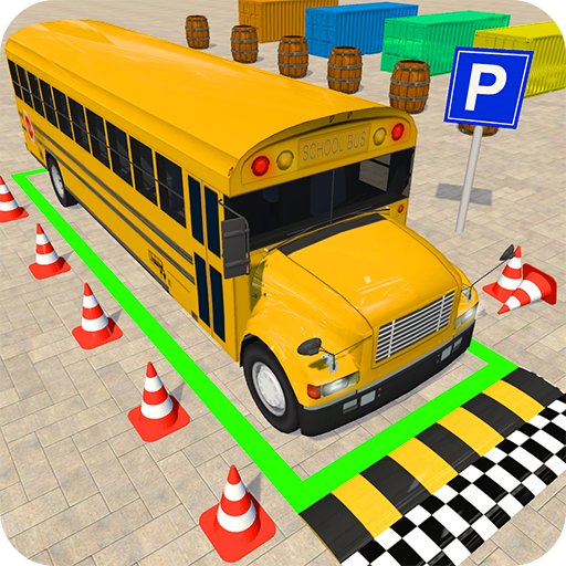 School Bus Game - School Game logo