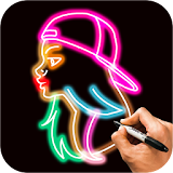 Learn To Draw Glow Girls icon