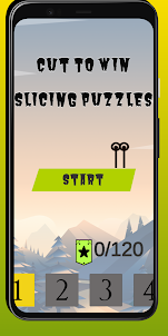Cut To Win: Slicing Puzzles