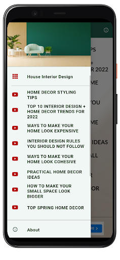 Android application House Interior Design screenshort