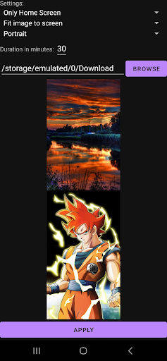 Premium Auto wallpaper changer Screen 2