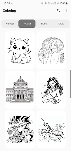 Coloring Me Screen 2