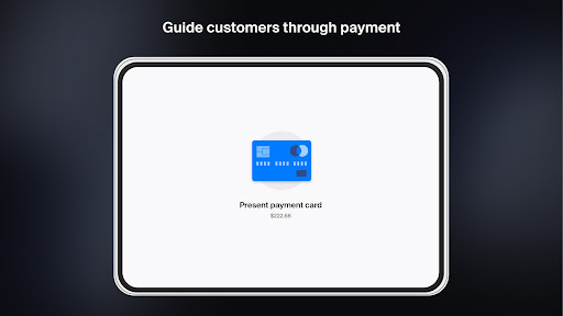 Screenshot of Customer View