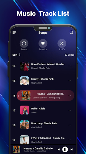 Music Player (Lite) Screen 2