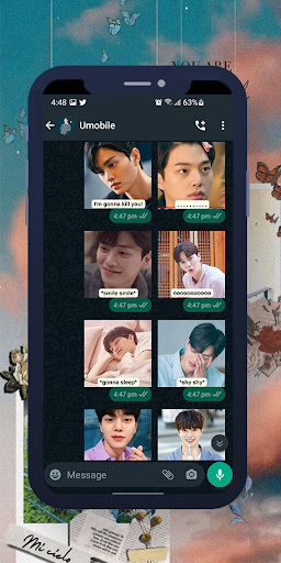 Android application Song Kang WASticker screenshort