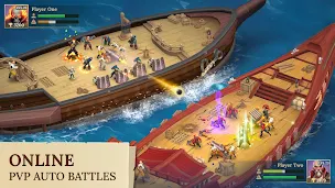 Pirate Ships・Build and Fight - Screenshot 1