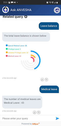 AskANVESHA - GRSE HR ChatBot p Screen 3