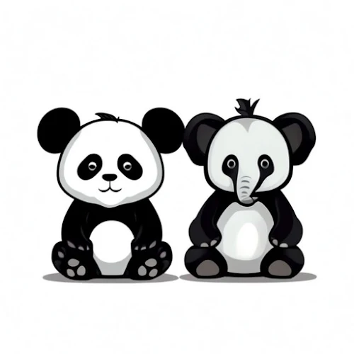 Panda & Elephant