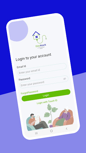 Android application DocNock screenshort