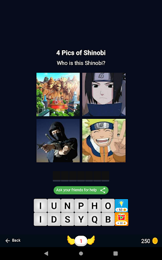 4 Pics 1 Naruto Character Hero apkpoly screenshots 7