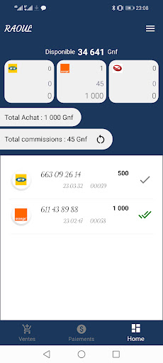 Android application SED STK screenshort