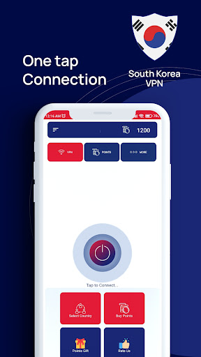 Android application South Korea Vpn Get Korean IP screenshort