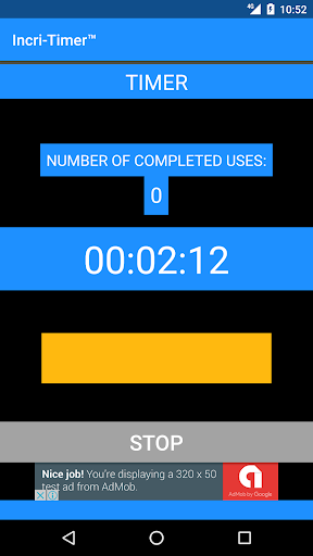 Incri-Timer Screen 3