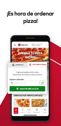 Android application Pizza Hut Bolivia screenshort