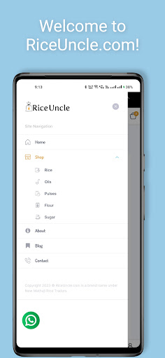 Android application Rice Uncle screenshort