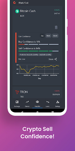 Screenshot of Coin Confidence