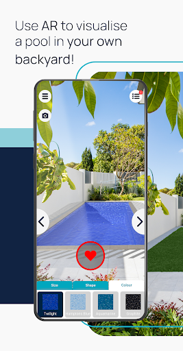 Android application My Pool Design screenshort