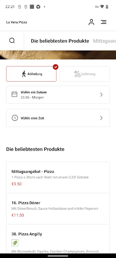 La Vera Pizza Bielefeld Screen 3