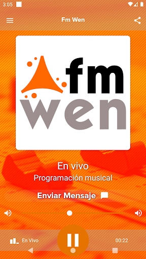 Android application Fm Wen screenshort