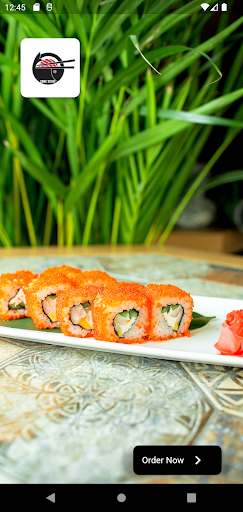 Android application Sake sushi belfast screenshort
