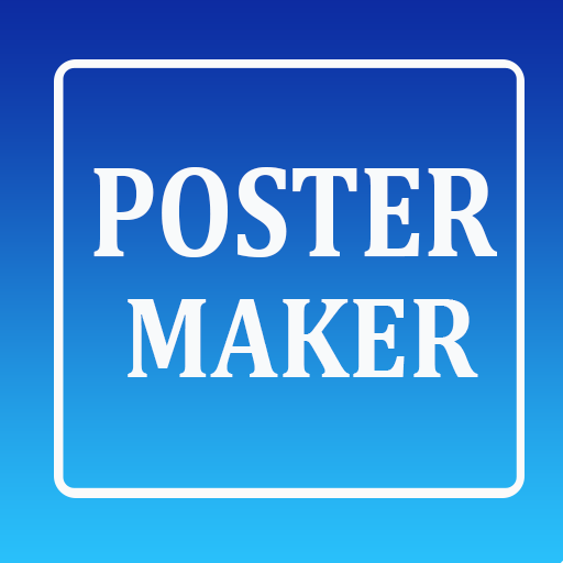 Poster Maker, Graphics Design, logo
