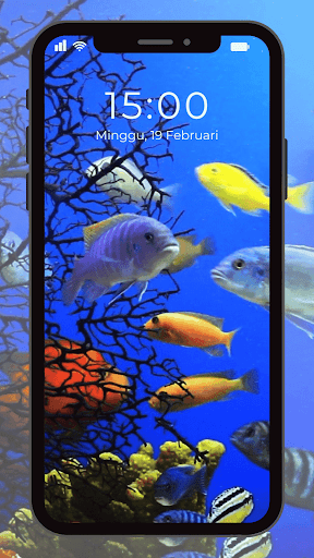 Android application Wallpaper Bawah Laut screenshort