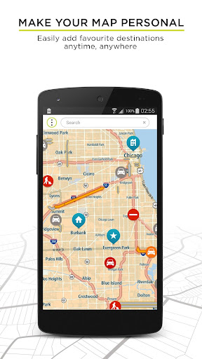 Screenshot of TomTom MyDrive™