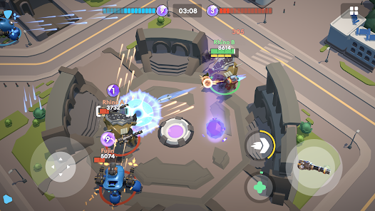 Little Big Robots. Mech Battle Mod APK 0.13.1 (God Mode)(Weak enemy) Gallery 7