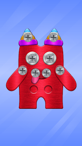 Wood Nuts & Bolts-Screw Puzzle