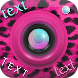 Luxury Girl Text on Images icon