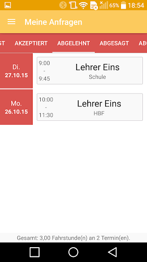 Fahrschule Mertz Screen 3