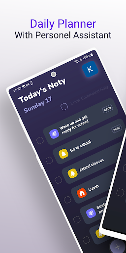 Android application Noty - Daily Planner screenshort