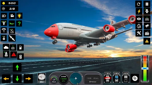 Simulador de voo on-line - Jogue Online em SilverGames 🕹️