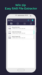 Screenshot 3 Winzip - Easy RAR File Extract android