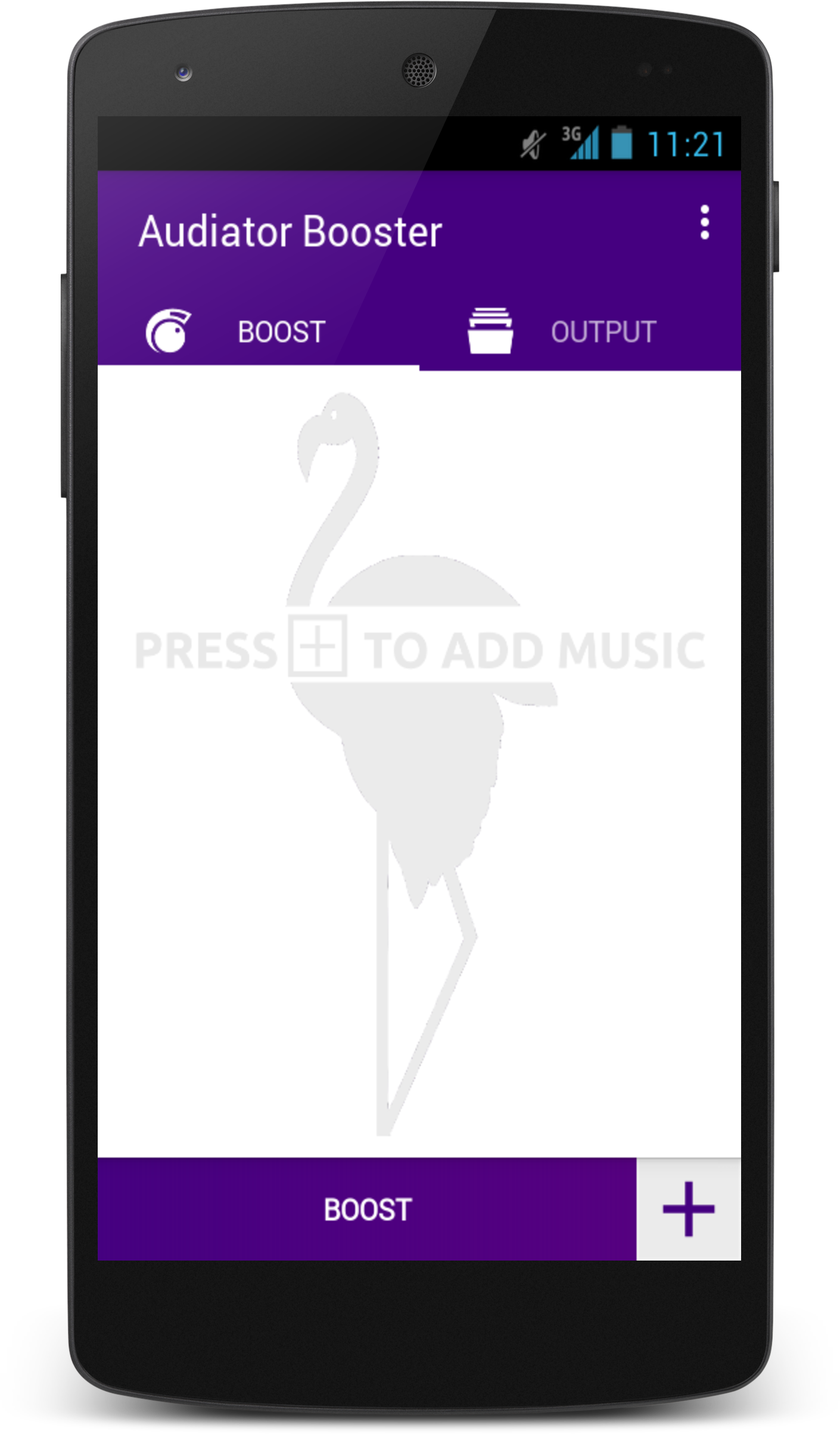Android application MP3 VOLUME BOOST GAIN LOUD PRO screenshort