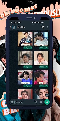 Gulf Kanawut WASticker Screen 2