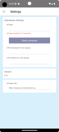 App screenshot