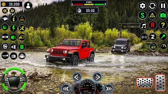 Offroad Mud Jeep Driving 2023