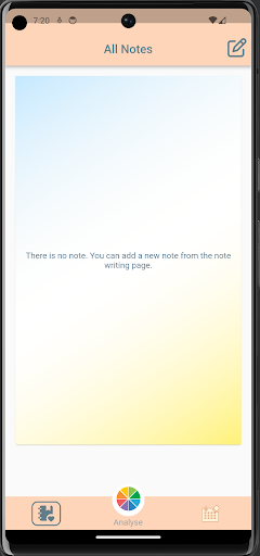 Android application MoodTracker screenshort