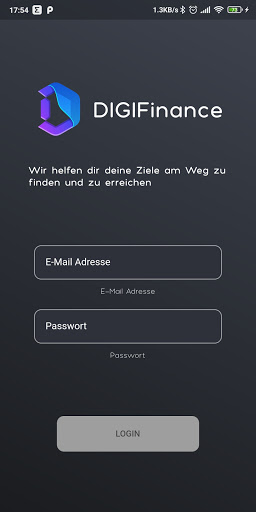 Android application DIGI-Finance screenshort